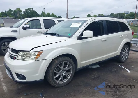 2012 Dodge Journey R/T z USA, uszkodzony, nr VIN 3C4PDDEGXCT285779